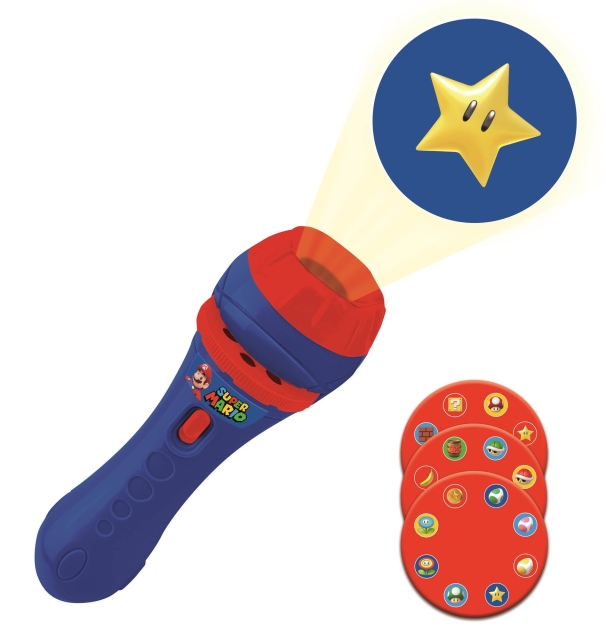 Lexibook Super Mario -teematarinat -projektori ja taskulamppu - (LTC050NI)