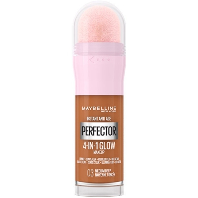 Maybelline Instant Perfector 4-in-1 Glow Makeup 03 Medium Deep -meikkivoide