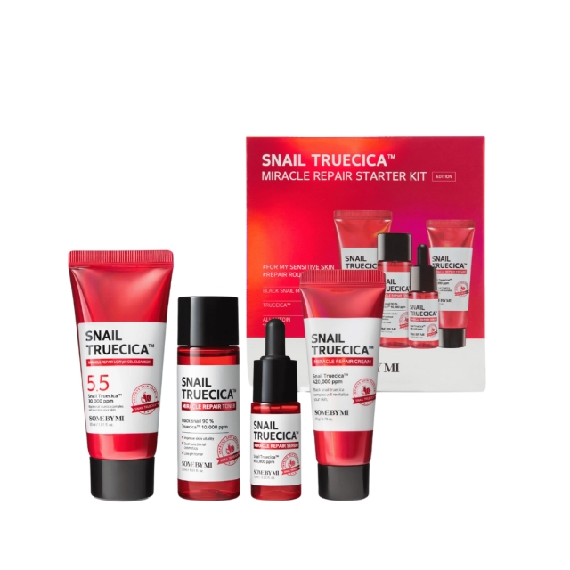 Some By Mi Snail Truecica Miracle Repair Starterkit - Matkakoot