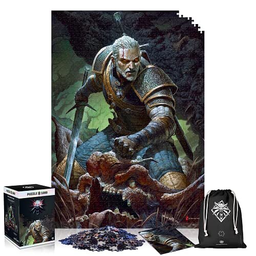 Good Loot Premium Puzzle The Witcher: World (1000 palaa)