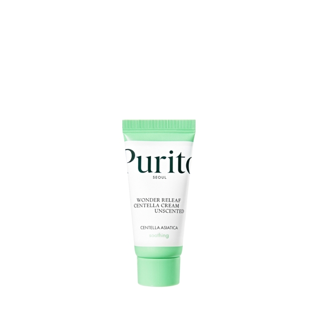 Purito SEOUL Wonder Releaf Centella Cream - hajustamaton 15 ml