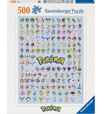 Ravensburger Puzzle - Pokémon - Ensimmäinen 151! 500p (12000511)