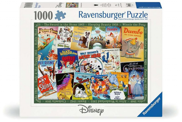 Ravensburger Puzzle - Disney Vintage Movie Post.1000p (12000689)