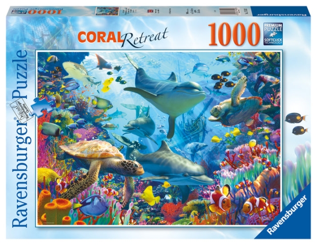 Ravensburger Puzzle - Coral Reef Retreat 1000p (12001172)