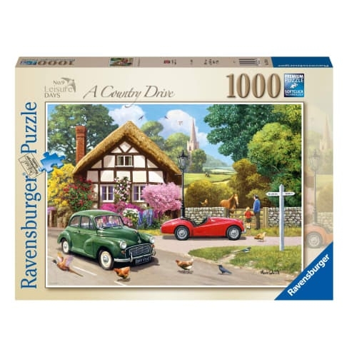 Ravensburger Puzzle - Pysähdy tervehtimään, 1000 kpl (12001180)