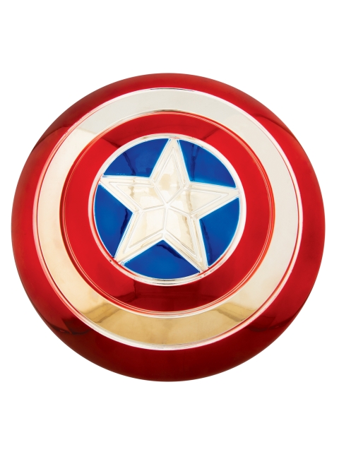 Rubies Captain America Electroplated Metallic 12 Shield (34947)