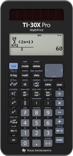 Texas Instruments TI-30X Pro Mathprint tieteellinen laskin