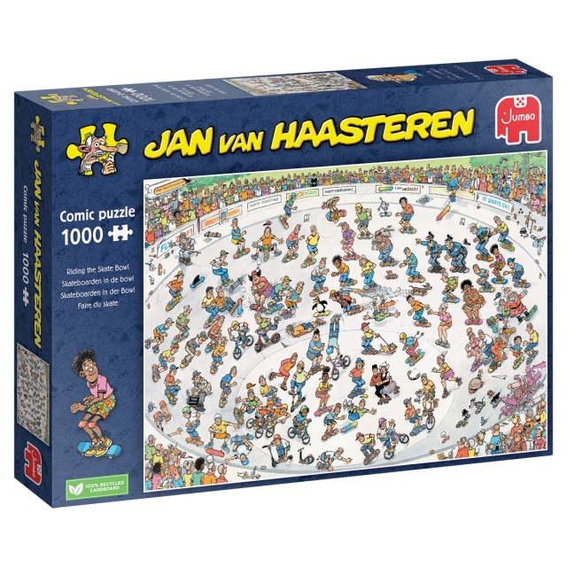 Jan van Haasteren Riding the Skate Bowl (1000 kpl)