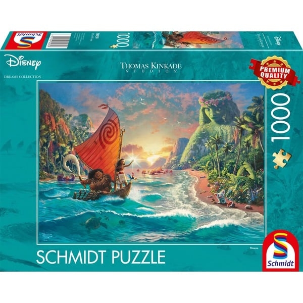 Schmidt Thomas Kinkade: Kadeade: Disney Moana (1000 palaa) (SCH8030) (SCH8030)