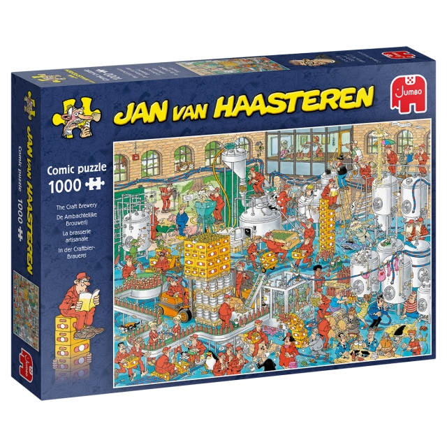 Jan van Haasteren Käsityöläispanimo (1000 kappaletta)