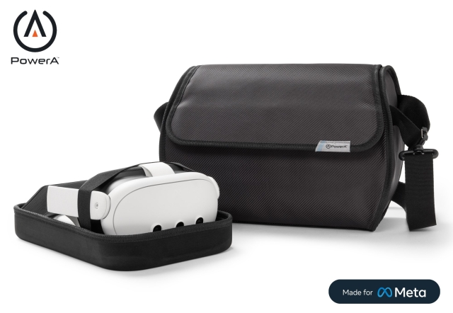 PowerA Kanto- ja puhdistuspakkaus - musta (Meta Quest)