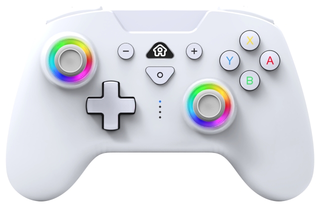 SuBsonic Langaton Led-ohjain valkoinen - Nintendo Switch
