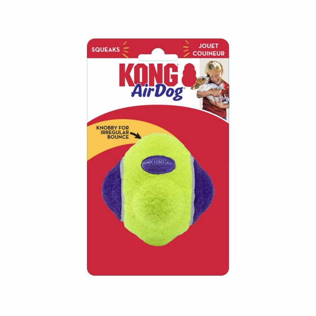 Kong Airdog Squeaker Knobby Ball M/L (634.6228)