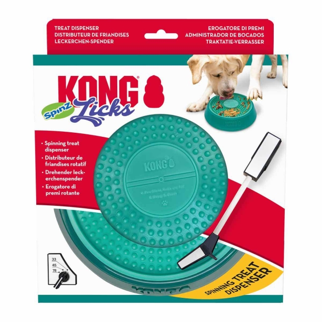Kong Licks Spinz L 20x20x4,5cm 20x20x4,5cm