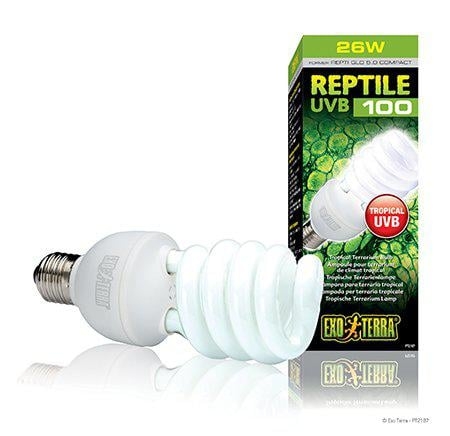 Exoterra Matelija Uvb 100 loistelamppu 25W E27 - (220.1871)