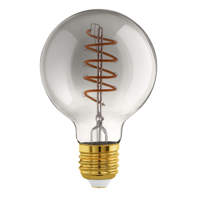 Eglo E27 G80 spiraali, savu - Lämmin valkoinen - Zigbee, Bluetooth
