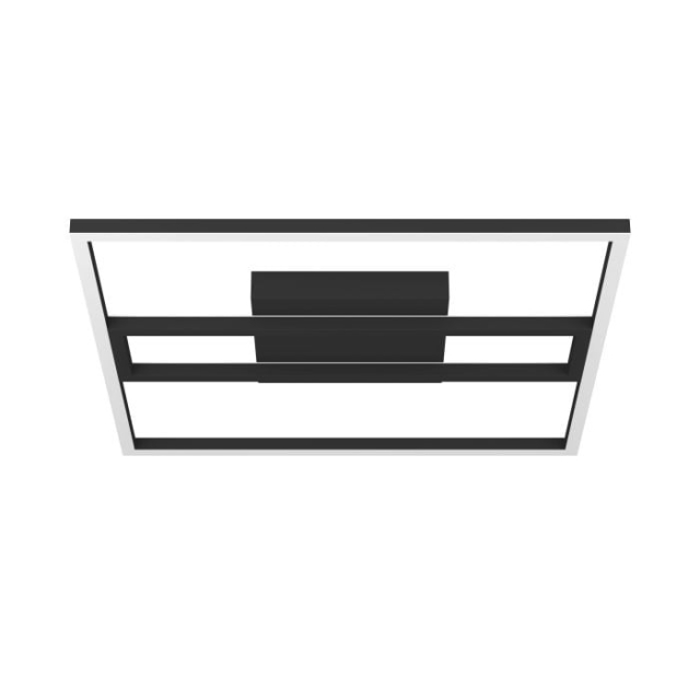 Eglo Calagrano-Z kattovalaisin musta 45x45 - RGB + TW - Zigbee, Bluetooth