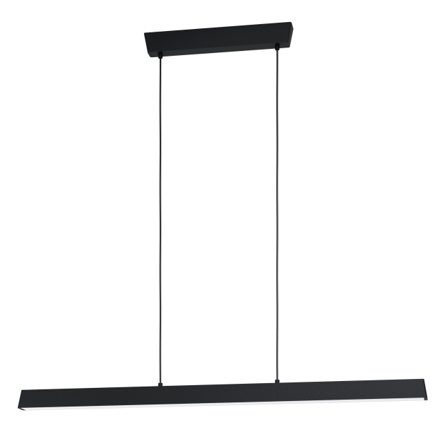 Eglo Simolaris-Z pitkä riippuvalaisin musta L122 - RGB + TW - Zigbee, Bluetooth