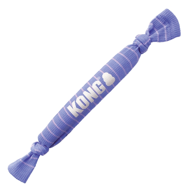 Kong Puppy Signature Crunch Rope Single - Violetti