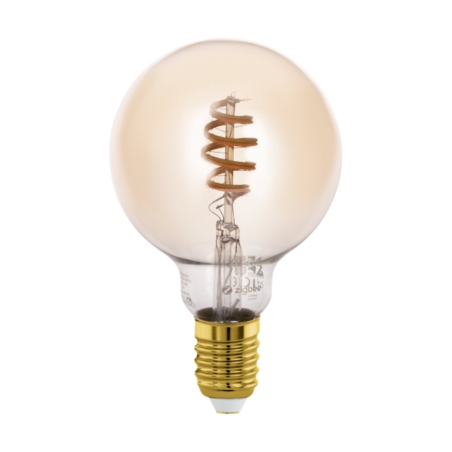 Eglo E27 G95 spiraali, keltainen - TW - Zigbee, Bluetooth