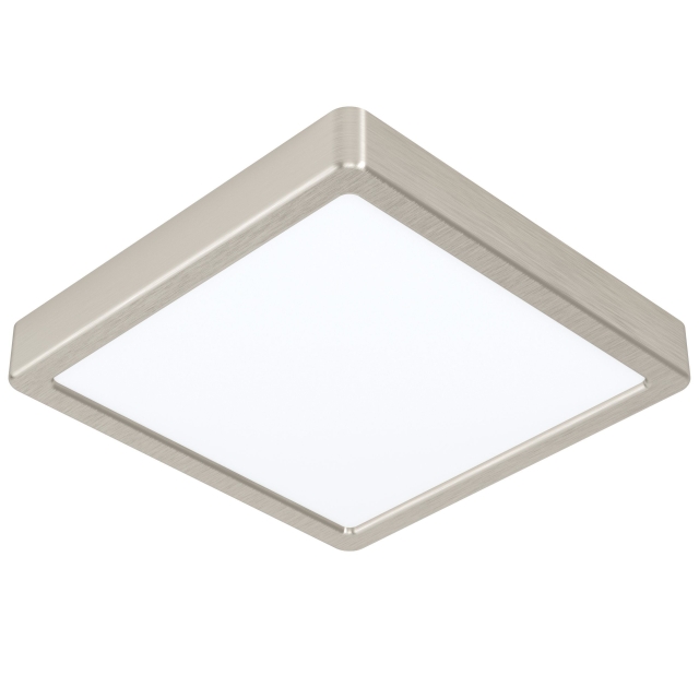 Eglo Fueva-Z kattovalaisin harjattua terästä 21x21 - TW - Zigbee, Bluetooth