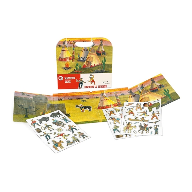 Egmont Toys Magneettinen peli Cowboy & Indian - (630663)