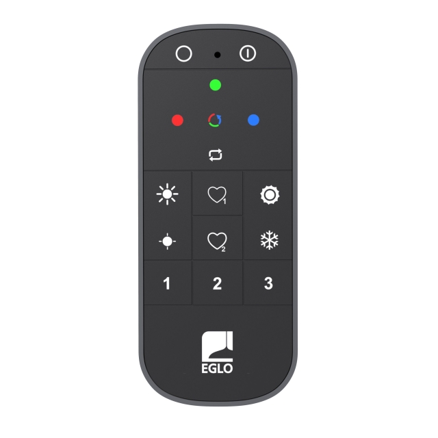 Eglo Connect-Z kauko-ohjain musta - Zigbee, Bluetooth