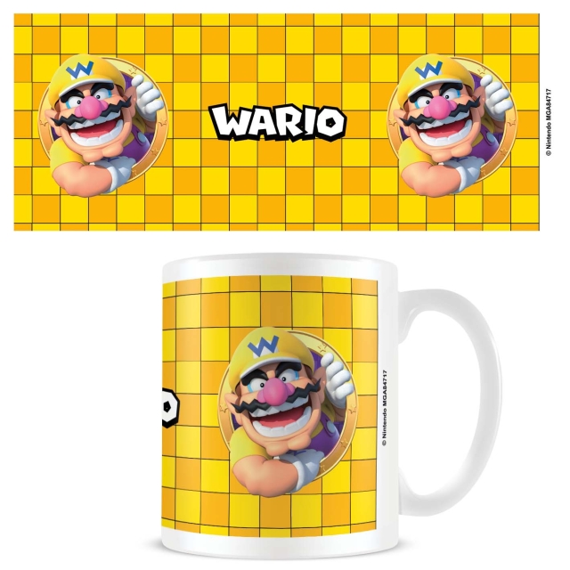Pyramid International Muki Super Mario Wario 3D portti - Valkoinen