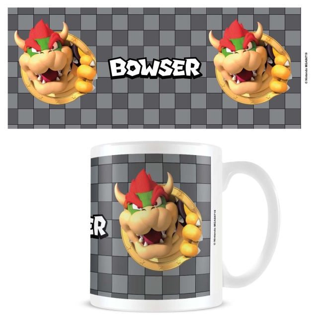 Pyramid International Muki Super Mario (Bowser 3D Port) - Valkoinen