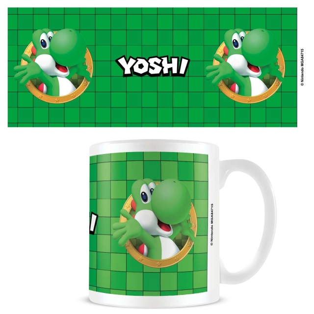 Pyramid International Super Mario -muki (Yoshi 3D Port) - Valkoinen