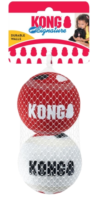 Kong Signature Sport pallot 2-pack 8cm L - (KongSKSB12E)