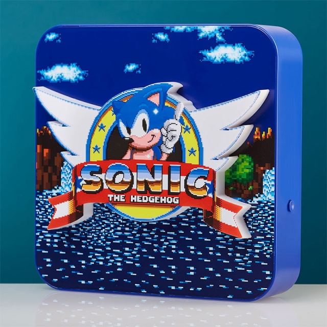 Numskull Sonic the Hedgehog 3D pöytävalaisin / seinävalaisin