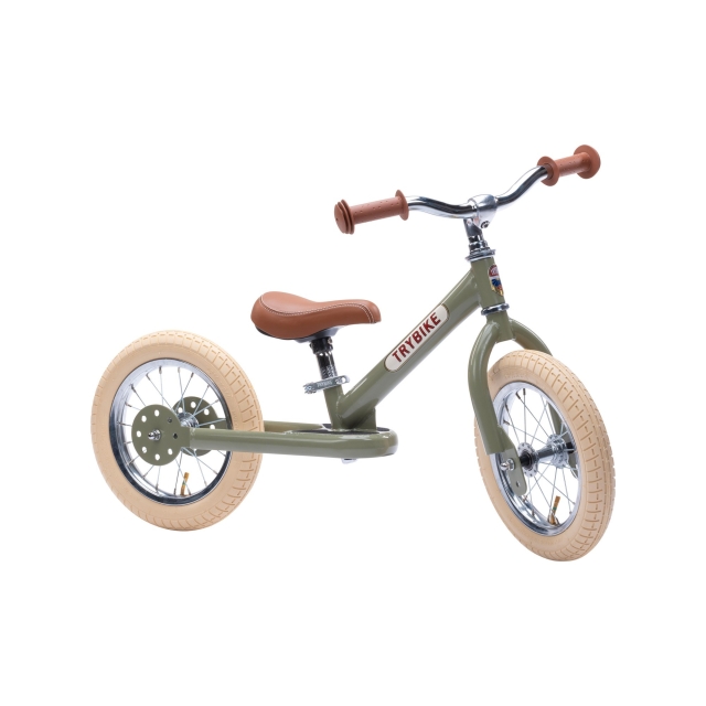 Trybike 2 pyörää terästä - Vintage vihreä (30TBS-2-GRN-VIN)