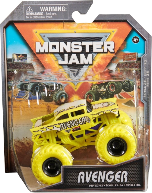 Monster Jam 1:64 Yksittäispakkaus - Avenger