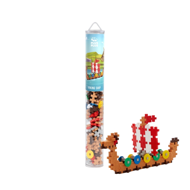Plus Plus Viking Ship / 100 kpl putki (4312)