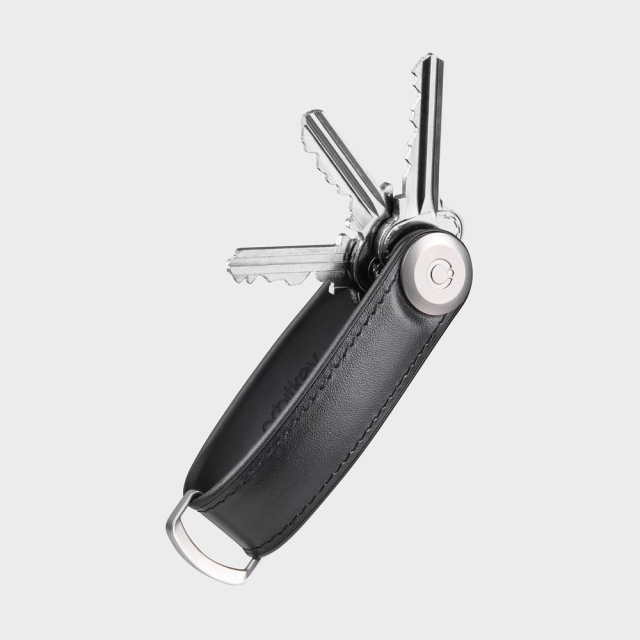 Orbitkey Hybridinahkainen avaimenperä - musta