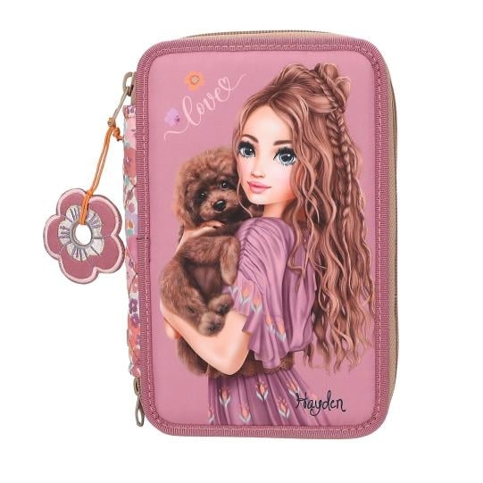 TOPModel Kolminkertainen kynämyssy FLORAL ( 0413055 )