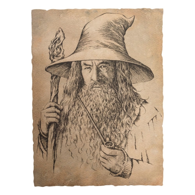 Weta Workshop Taru sormusten herrasta - Gandalf Harmaan patsas Taidetulostus