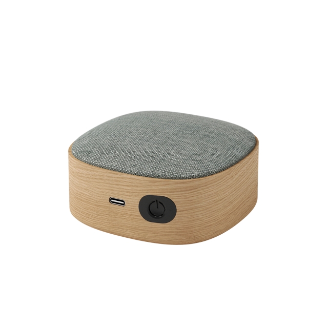 SACKit Go Wood kannettava Bluetooth-kaiutin - Luonnollinen tammi