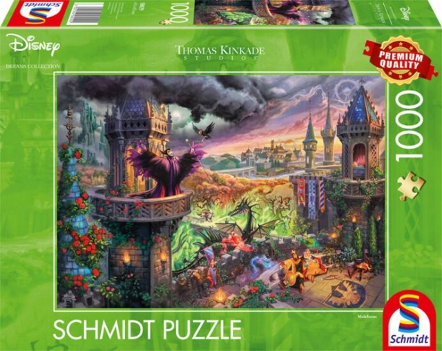 Schmidt Thomas Kinkade: Kadeade: Disney Maleficent (1000 palaa) (SCH8029) (SCH8029)