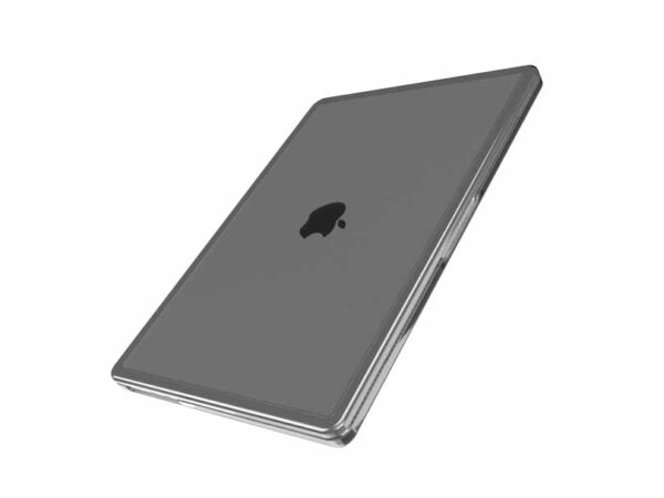 Tech21 Evo Hardshell MacBook Pro 14″ M1/M2 2021 -suoja - tuhkanharmaa