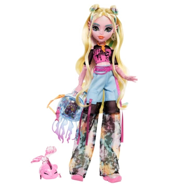 Monster High - Ydinnukke lemmikin kanssa - Lagoona (HXH75)