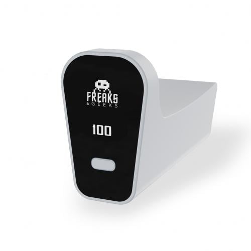 Trade Invaders PS5-ohjaimen ulkoinen akku 2500maH-Tyyppi C-kaapeli - Valkoinen