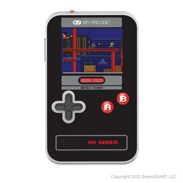 My Arcade GO GAMER CLASSIC (300 PELIÄ 1:SSÄ), MUSTA, HARMAA, PUNAINEN