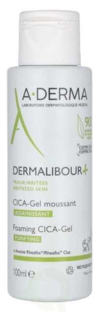 A-Derma Dermalibour+ Foaming Cica-Gel 100 ml For Irritated Skin