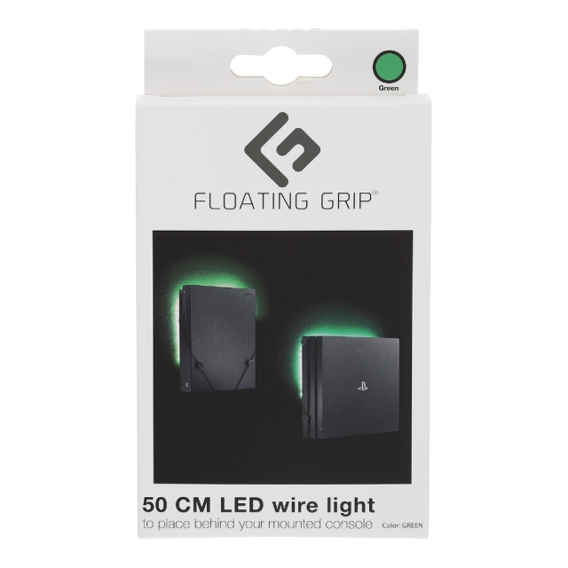 FLOATING GRIP Led johto valo USB vihreä