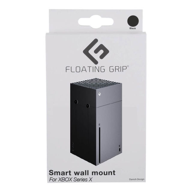 FLOATING GRIP Xbox Series X -seinäkiinnike musta