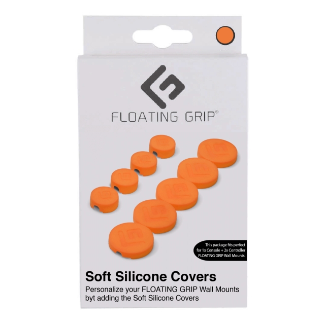 FLOATING GRIP Pehmeät silikonisuojat seinäkiinnikkeisiin