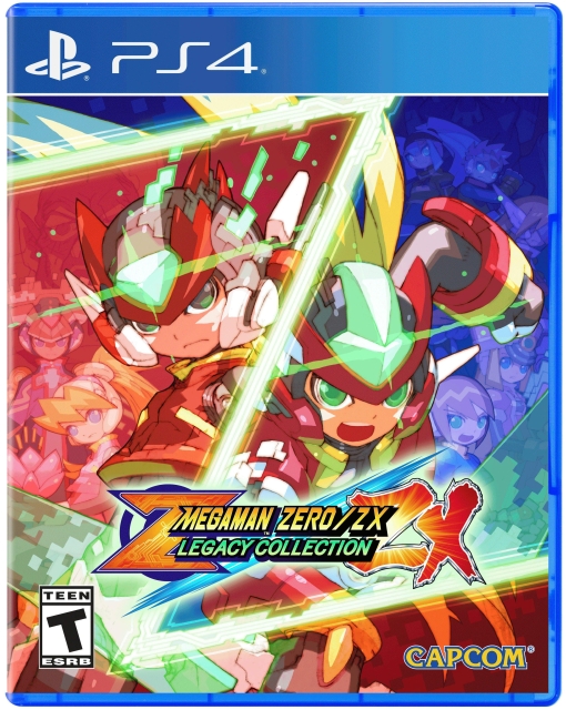 Mega Man Zero/ZX Legacy Collection (Import) (PS4)