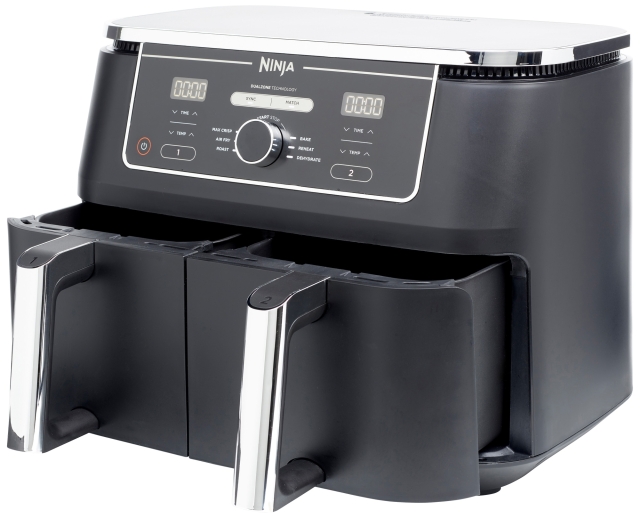 Ninja Foodi MAX Dual Zone AF400EU Airfryer 2.47kW Black